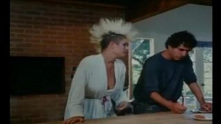 Hot girls are having fun in an old way