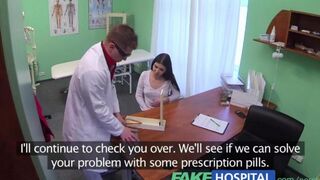 A doctor checks a girl and fucks her in the vagina