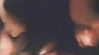 A vintage scene of a girl who loves sperm and gets a blowjob