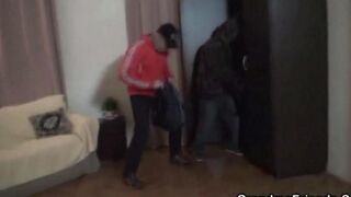 Older man fucked his granddaughter and her son in a threesome