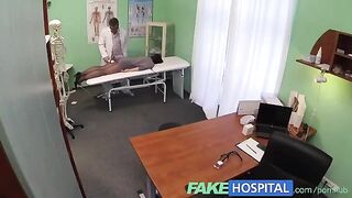 The cunning doctor examined the patient and fucked her