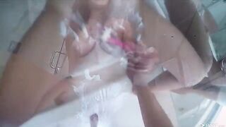 Karter Foxx made a blowjob in my shower, and it was epic!