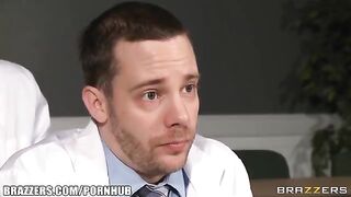 The doctor fucks the girl in his office, using her for practice