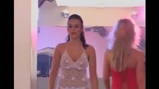 Group sex party after the best model show ever
