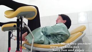 A girl went to the gynecologist for a check-up and got fucked hard