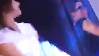I got fucked in the nightclub by Pati, a porn star