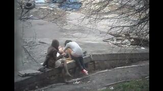 The guy captured intimate moments with a stranger on the street - 18+