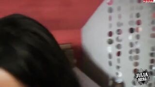 A girl fucked at home with her favorite partner in a steamy homemade scene