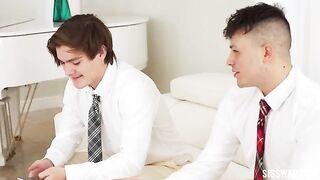 A girl has secret crushes and shares intimate moments at home