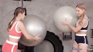 Girlfriends have a gentle sensual lesbian sex with sweet pussy licking