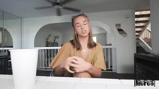 Favor turned into a debt, and then the girl was forced to do blowjob in the car