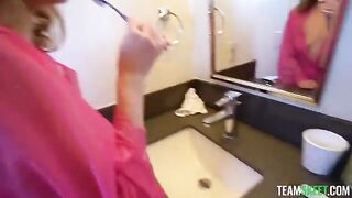 The only way to shut her up is through this steamy homemade clip