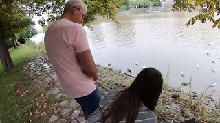 Feeding ducks with beavers and creampies, part 1 with Serina Gomez