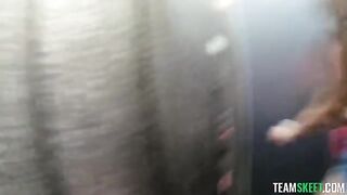 A guy fucked a girl with a big ass while riding her