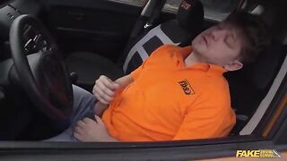 A road rage incident ended up in a rough sex session