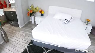 The coach himself fucked a girl with his cock full of sperm
