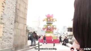 After a breakup, young Japanese girl Iku Sakuragi found love in Macao
