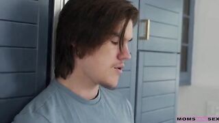 A stepmom got wild when left alone with her stepson