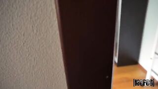 The roommate caught him spying for masturbating the girl