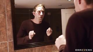 A guy fucks brunette for his wife’s pleasure