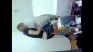 A teacher from Kazakhstan is fucking with her colleague hard