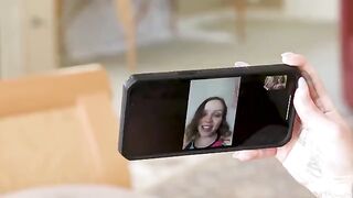 The girl is fucking with her girlfriend on the bed