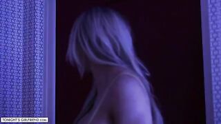 Blonde porn star Paisley Porter gets fucked by her fan in stockings
