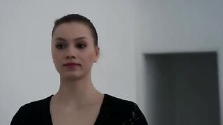 A man enjoys anal sex right in the dance studio