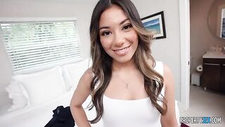 I want to feel good, so I let the Latina girl