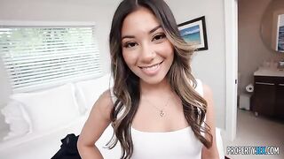 I want to feel good, so I let the Latina girl