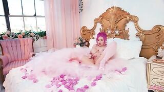 A glamorous life means having sex with toys every day