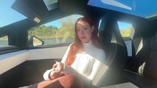 In cybertruck, I'll give you a blowjob