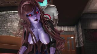 The boyfriend cheats on his GF with her sexy mom in a steamy FNF mod