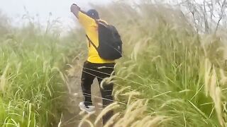 Pinay gets fucked by stranger in risky outdoor sex