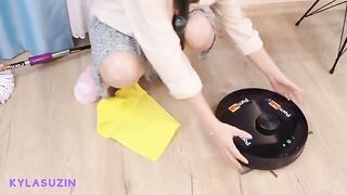 A hot Turkish girl has sex with her boyfriend in a role play