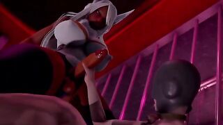 Futa Mirko's big cock fucks a guy hard in this hot scene