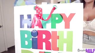 Pervert stepson fucks his busty stepmom Victoria June on her birthday