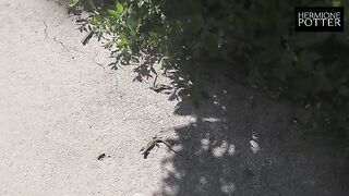 A cute teen gets fucked on a couch in a new country