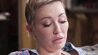 The couple tried anal sex and experienced a passionate encounter on the couch