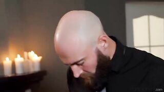 The blowjob was as gentle as possible, and it was wonderful