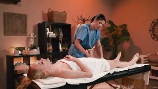 How about an erotic massage from a hot masseuse with oil?