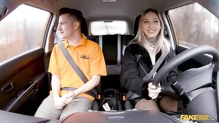 She considered the exam passed and became a prostitute in the car