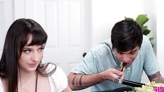 It's worth fighting for such a relationship. A man fucked a young beauty on the table