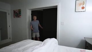 You have to take it even deeper into your mouth! A sexy brunette challenge