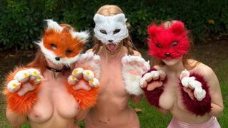 What is Quadrobers? A stunning redhead shares her passion for BDSM in a steamy roleplay scene