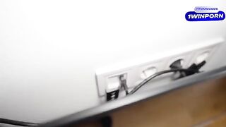 A hotwife cheats on her husband with a handyman in this steamy scene