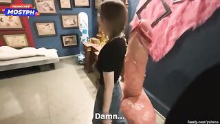 I met a shy student on the street and fucked her hard