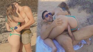 A pick-up guy nailed sexy chick in the beach in HD quality