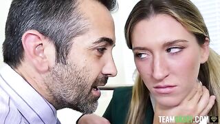 The principal, the teacher and the student have an intense encounter in this hot video