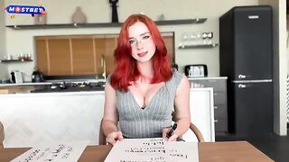 A Russian teacher with glasses roughly fucked a young student